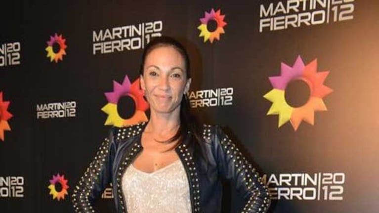 Ernestina Pais en los Martín Fierro 2012.