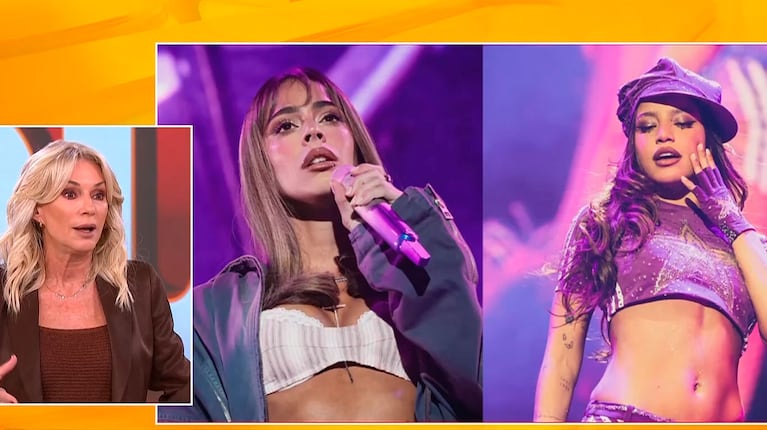 "Es delicado": Yanina Latorre contó el dato clave de la pelea de Tini Stoessel y Emilia (captura de América TV)