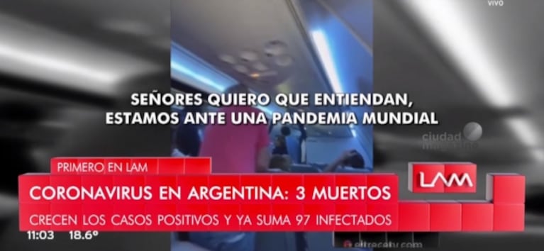 Escalofriante compilado de cómo avanza la pandemia del coronavirus en la Argentina
