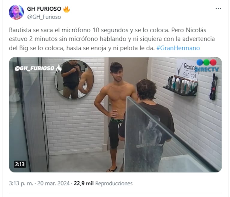 Escándalo en Gran Hermano: se encerraron en el baño y serían sancionados por incumplir las reglas