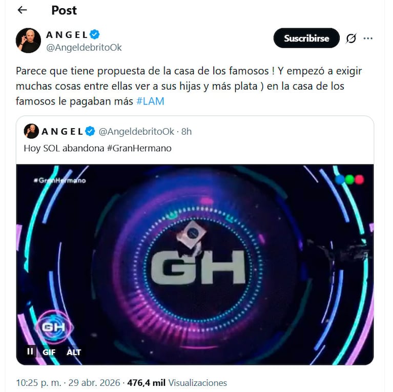 Escándalo total en Gran Hermano: el verdadero motivo de la sorpresiva expulsión de Solange Abraham (X)