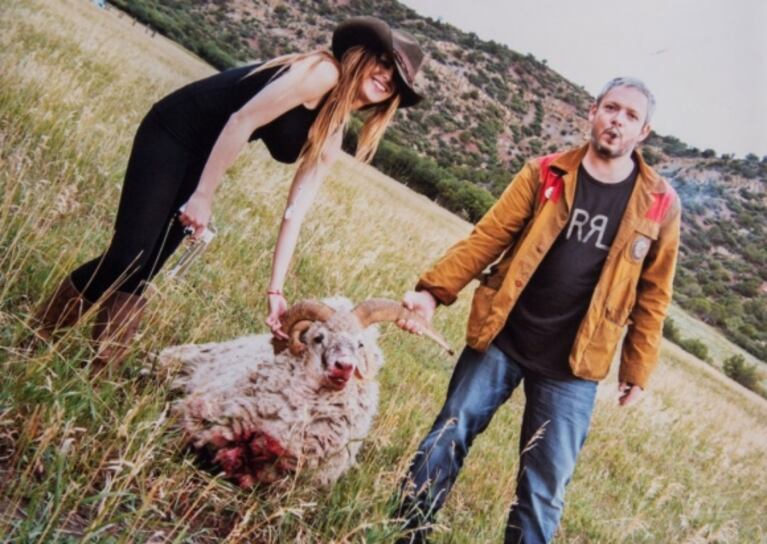 Escándalo y estupor tras la filtración de fotos de Victoria Vannucci y Matías Garfunkel en una cacería de animales