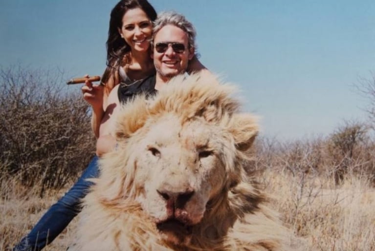 Escándalo y estupor tras la filtración de fotos de Victoria Vannucci y Matías Garfunkel en una cacería de animales