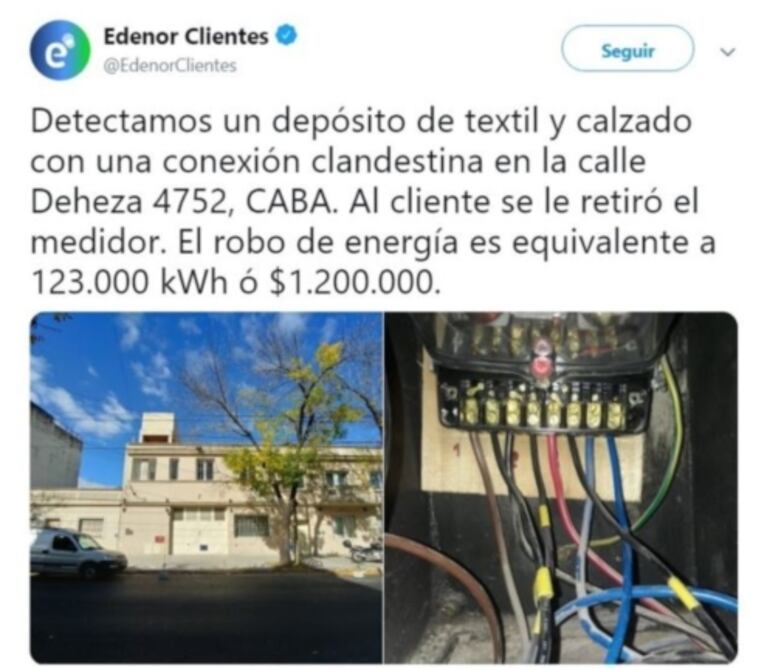 Escandalosa denuncia de Edenor a Ricky Sarkany por "colgarse de la luz": la respuesta del diseñador
