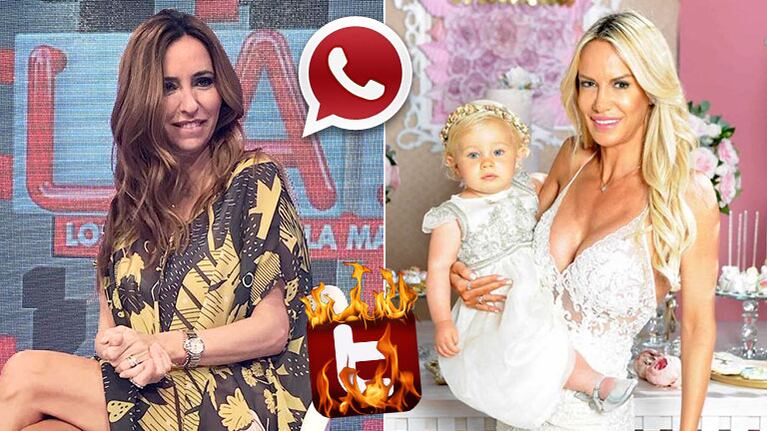 Escandalosa pelea de Analía Franchín con Luciana Salazar por Matilda: No me hagas mostrar los chats