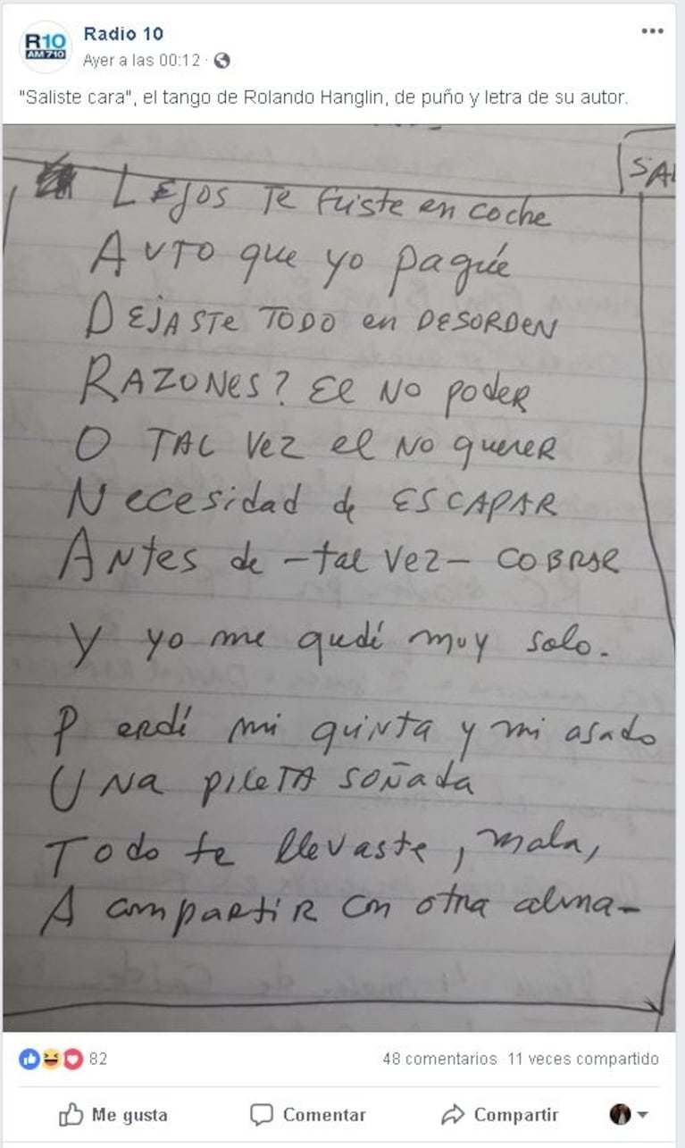 Escandalosa reacción de Rolando Hanglin: discutió con Carla Conte, la quiso hacer callar y Lussich levantó la nota