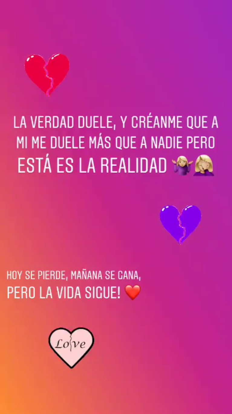 Escandalosos mensajes de Morena Rial contra su papá: "Solamente ama a sus gatos, pero después así le pagan"