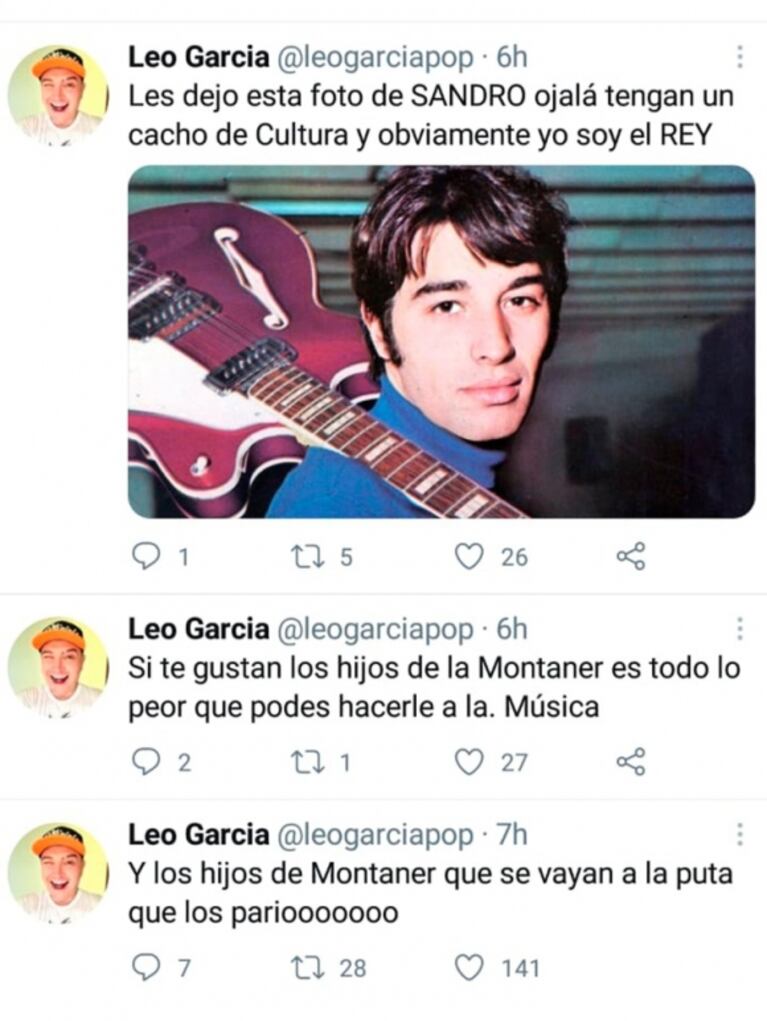Escandalosos mensajes xenófobos de Leo García contra los colombianos y venezolanos: "Vayan a perrear a su país, hijos de p..."