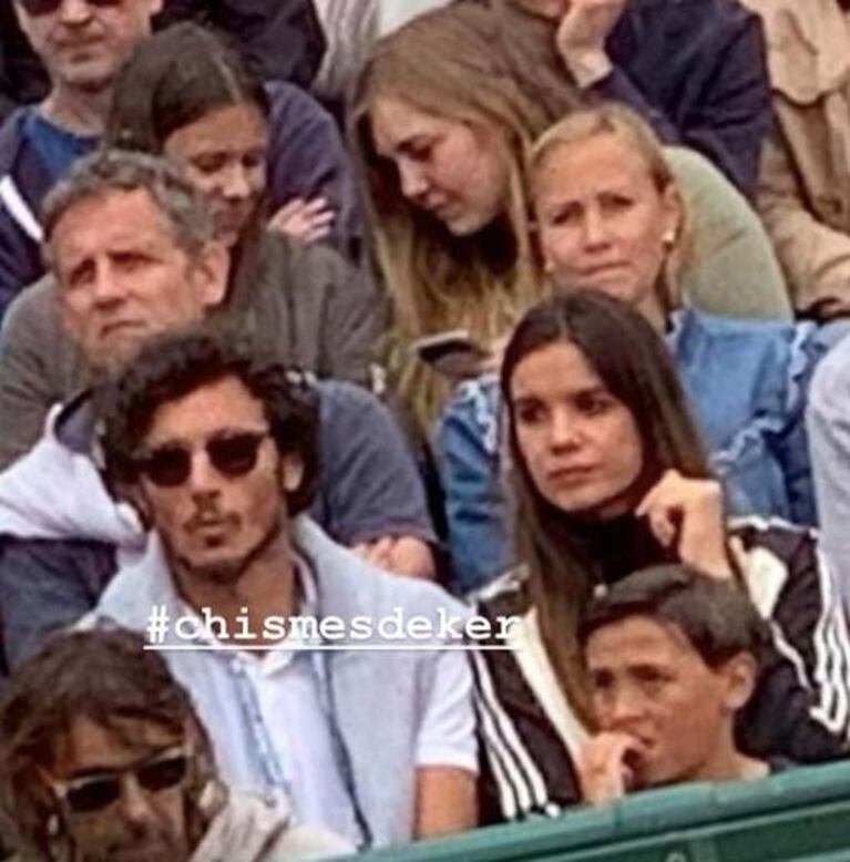 ¡Escapada infraganti! Las fotos de Pico Mónaco y su nueva ¿novia? viendo un partido de tenis en Europa