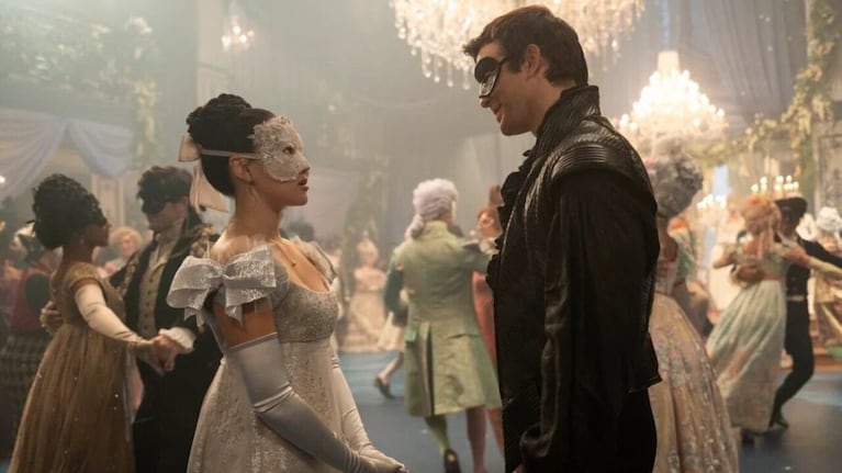 Escena de la cuarta temporada de Bridgerton.