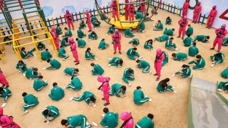Escena del capítulo cuatro de "El juego del calamar". Foto: Netflix.
