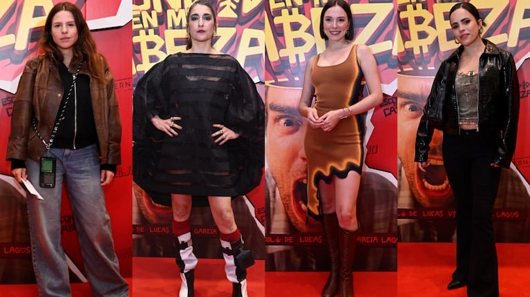 Escondida en mi cabeza: los looks en la avant premiere de la película argentina