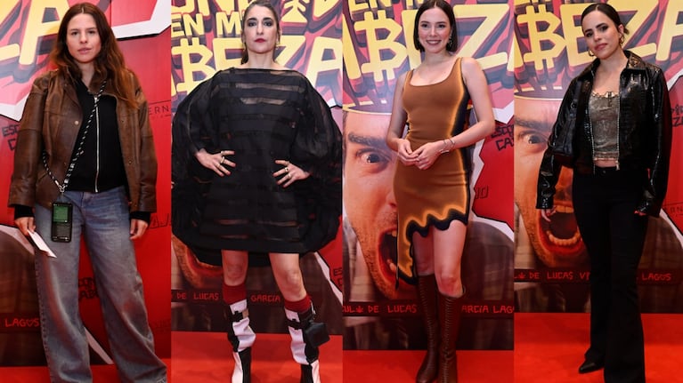Escondida en mi cabeza: los looks en la avant premiere de la película argentina