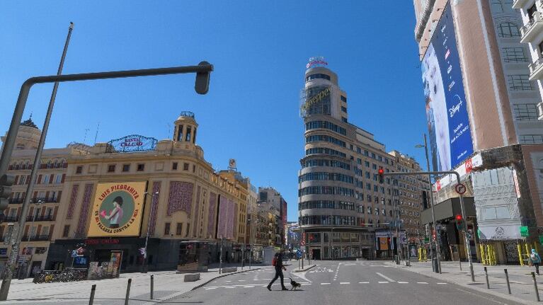 España puede estar al inicio de tercera ola. Foto: DPA.
