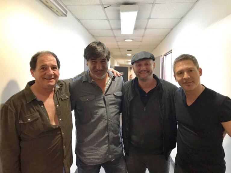 ¡Espectador de lujo! Juan José Campanella fue a ver Un rato con él, la obra de Adrián Suar y Julio Chávez