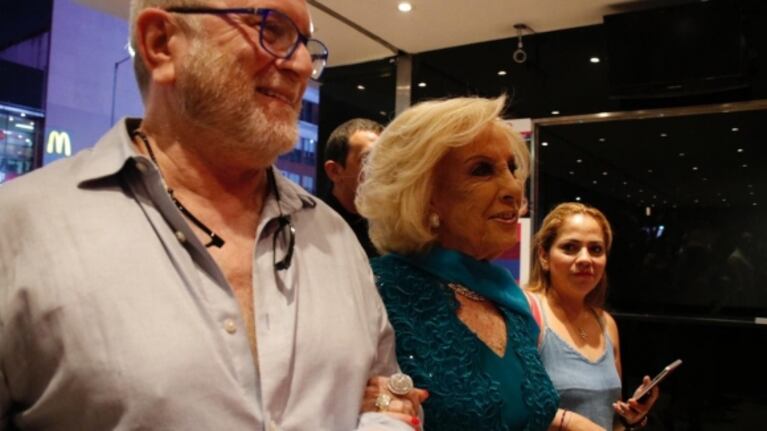Espectadores de lujo: Mirtha Legrand y Adrián Suar disfrutaron de Kinky Boots