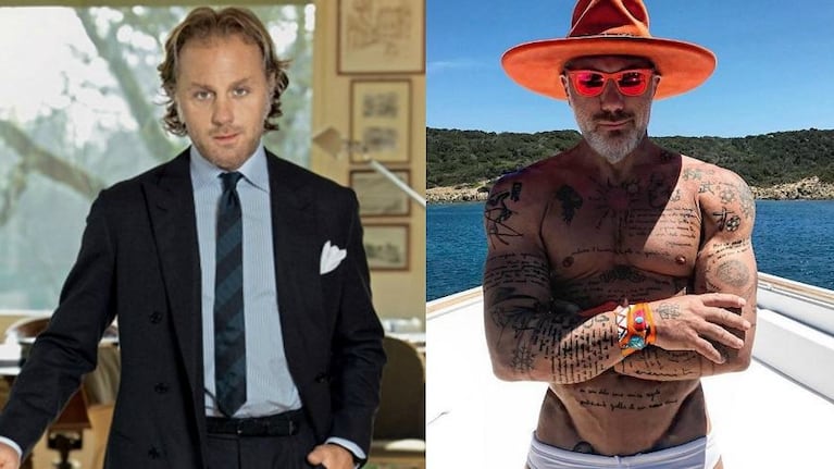 Espiá el antes y después de Gianluca Vacchi