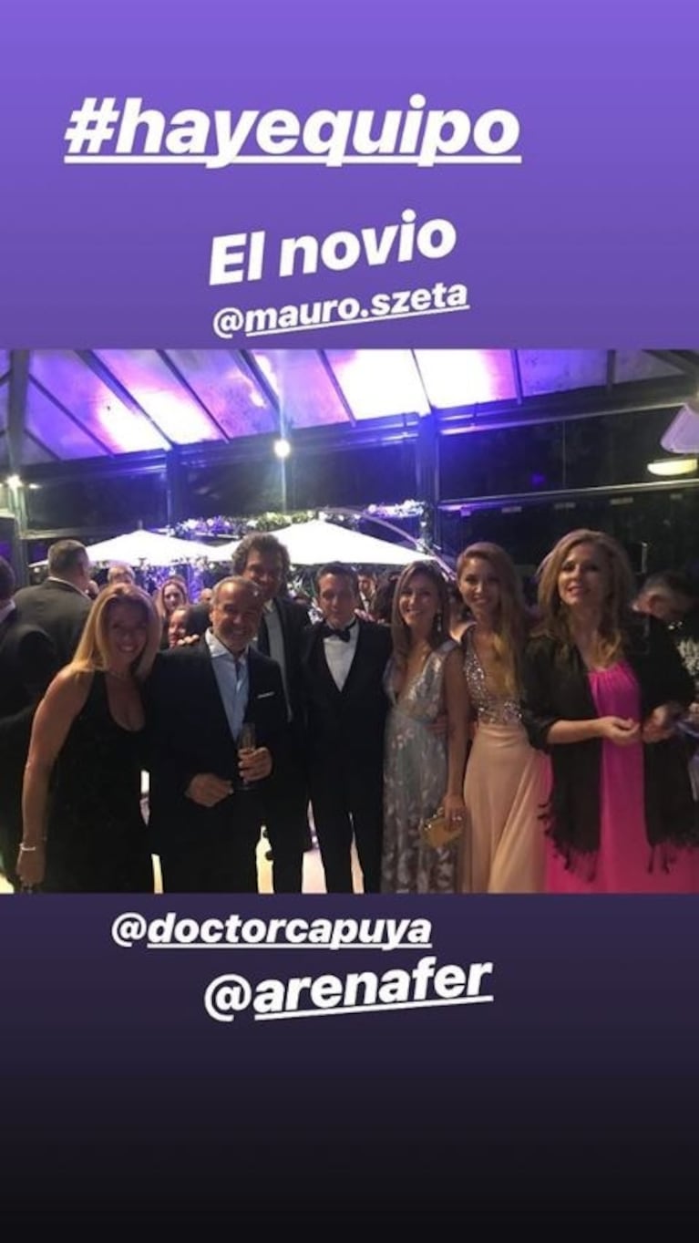 Espiá la boda de Mauro Szeta y Clarissa Antonini: la emoción del periodista, amigos famosos y mucha diversión