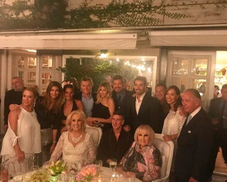 Espiá la intimidad del cumpleaños de Mirtha Legrand: súper famosos, mariachis y más