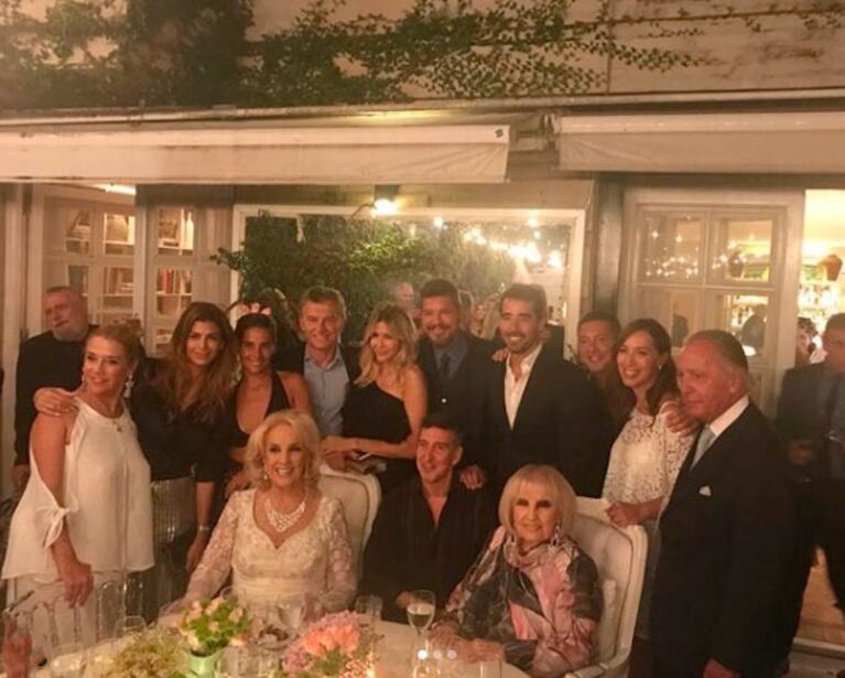 Espiá la intimidad del cumpleaños de Mirtha Legrand: súper famosos, mariachis y más 