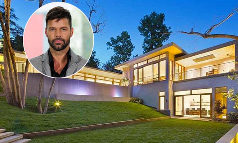 Espiá la mansión donde vive la familia de Ricky Martin
