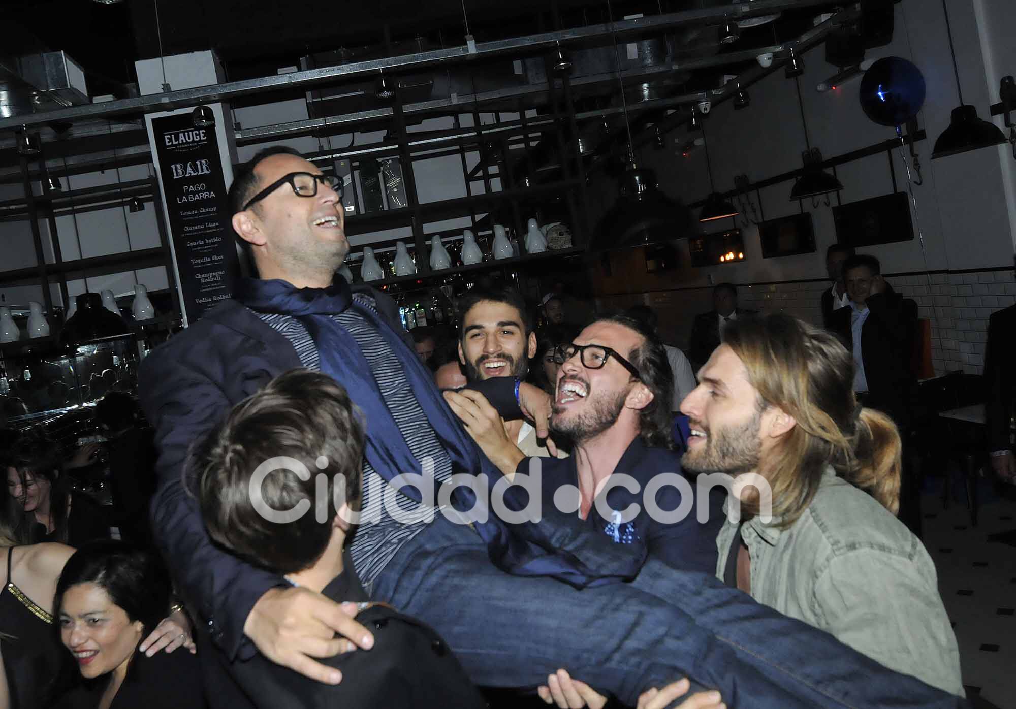 Espiá las fotos del cumpleaños de Fabián Medina Flores. (Foto: Movilpress)