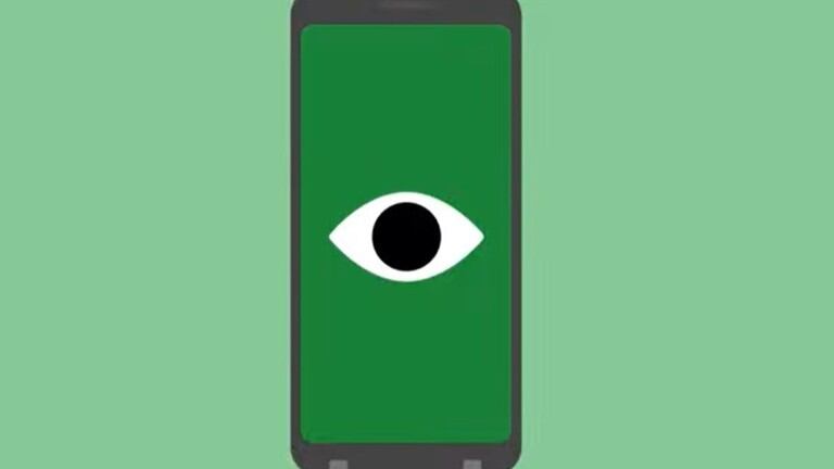 Esta app ayuda a las personas con discapacidad motora y del habla a comunicarse usando la mirada. Foto: DPA.