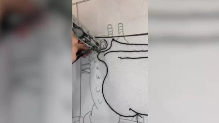 Esta artista crea alfombras personalizadas