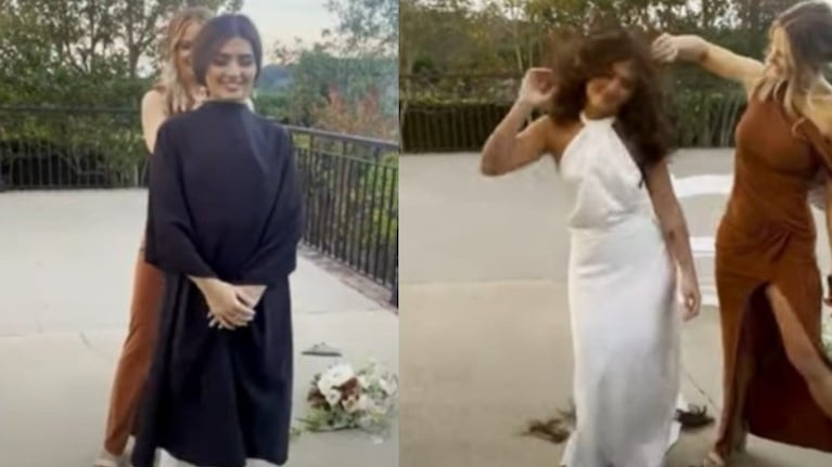 Esta novia se hizo un increíble cambio de look el día de su boda