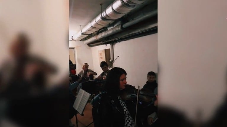 Esta orquesta continúa sus ensayos en Ucrania