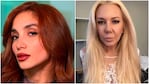 Estalló la guerra entre Mariana Nannis y Melody Luz. CRÉDITO: Instagram/@melodyluz - @mariananannis