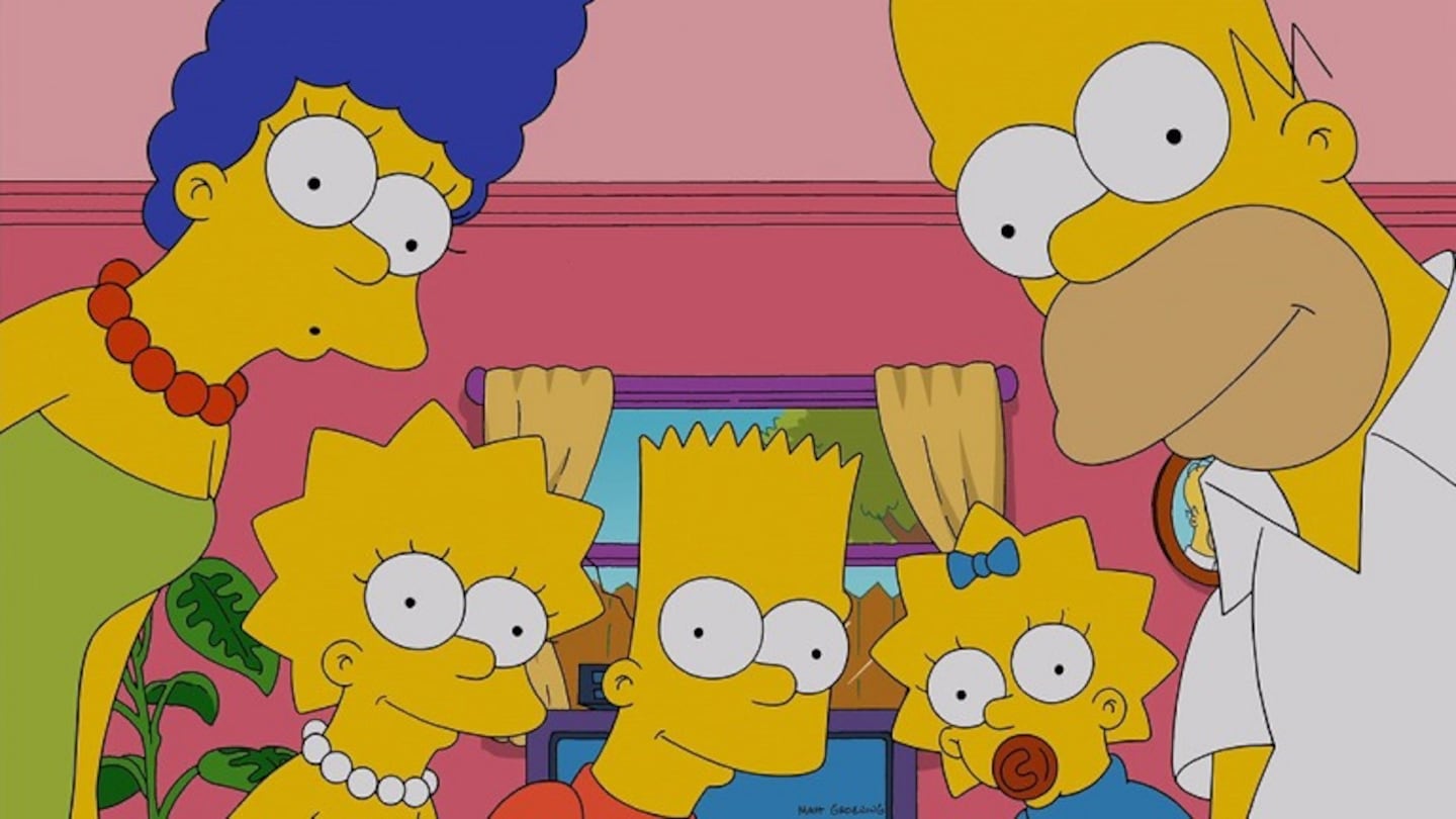 Estas son las edades que tendrían Los Simpson en la vida real
