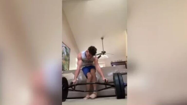 Este estudiante con parálisis cerebral encuentra en el entrenamiento una guía para su día a día