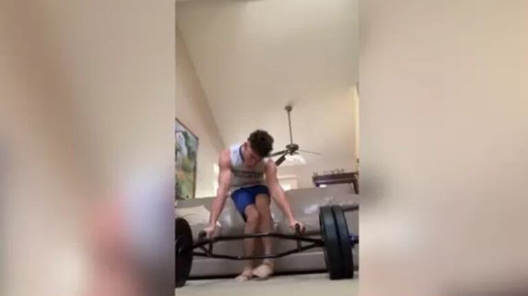 Este estudiante con parálisis cerebral encuentra en el entrenamiento una guía para su día a día