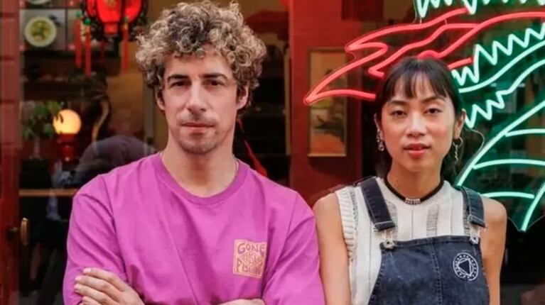 Esteban Lamothe blanqueó su noviazgo con Débora Nishimoto, su compañera en Envidiosa.