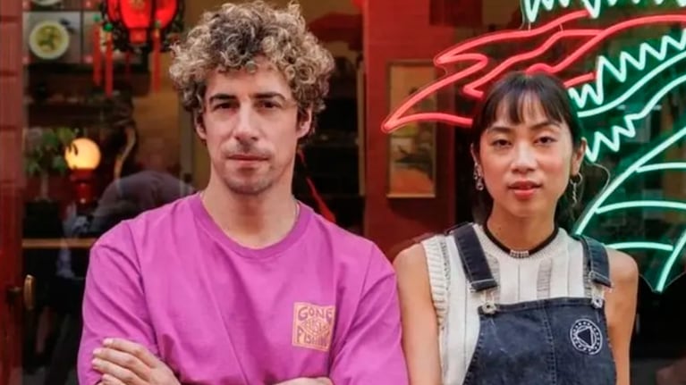 Esteban Lamothe blanqueó su noviazgo con Débora Nishimoto, su compañera en Envidiosa.