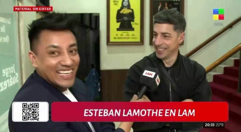 Esteban Lamothe confirmó que se casa con Débora Nishimoto (Foto: captura de LAM).