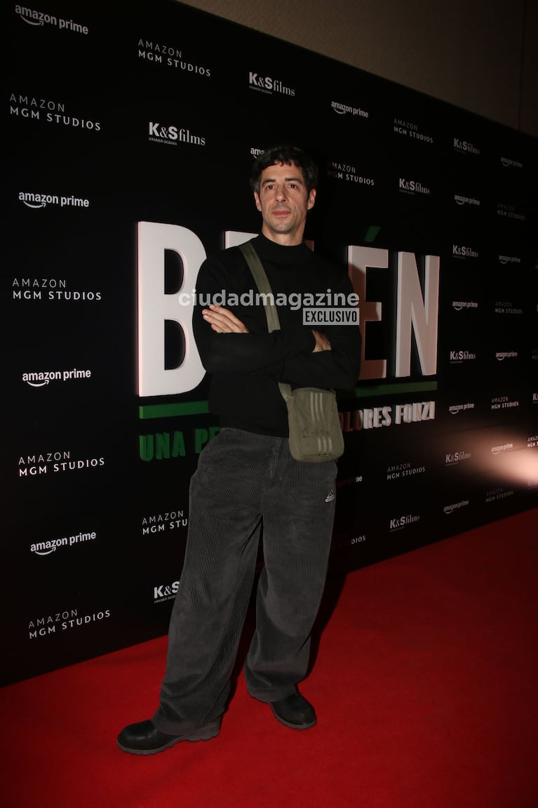 Esteban Lamothe en el estreno de Belén (Foto: Movilpress).
