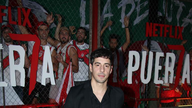 Esteban Lamothe en la presentación de Puerta 7, la ficción de Polka para Netflix. (Foto: Movilpress)