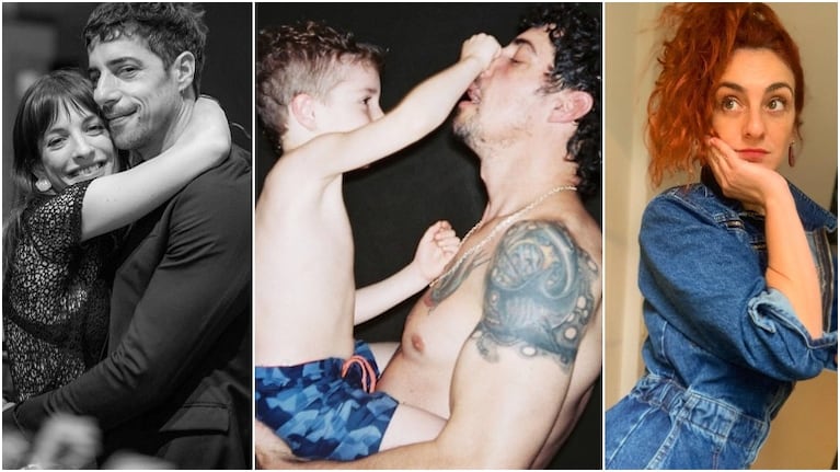 Esteban Lamothe habló de cómo festejó el Día del Padre con su familia ensamblada (Fotos: Instagram)