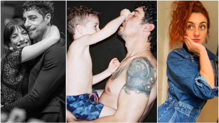 Esteban Lamothe habló de cómo festejó el Día del Padre con su familia ensamblada (Fotos: Instagram)