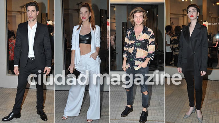Esteban Lamothe, Julieta Nair Calvo, Franco Masini y Sofía Gala atraídos por el diseño y la moda