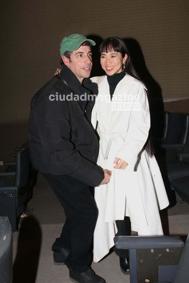 Esteban Lamothe y Débora Nishimoto en el estreno de Secreto en la Montaña (Foto: Movilpress).