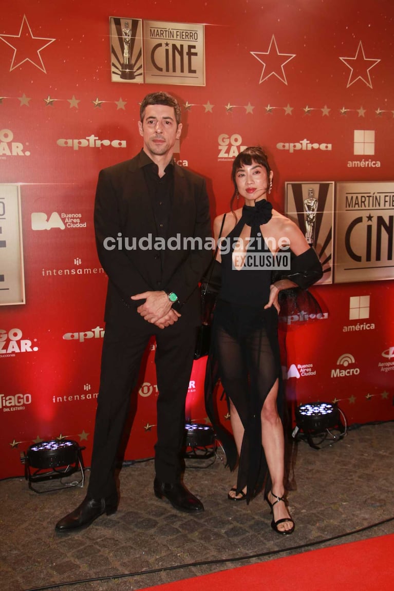 Esteban Lamothe y Débora Nishimoto (Foto: Movilpress)