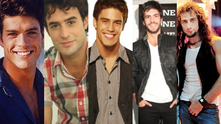Estéban Pérez, Esteban Meloni, Juan Manuel Guilera, Marco Antonio Caponi y Luciano Cáceres. (Fotos: Web)