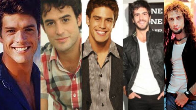 Estéban Pérez, Esteban Meloni, Juan Manuel Guilera, Marco Antonio Caponi y Luciano Cáceres. (Fotos: Web)