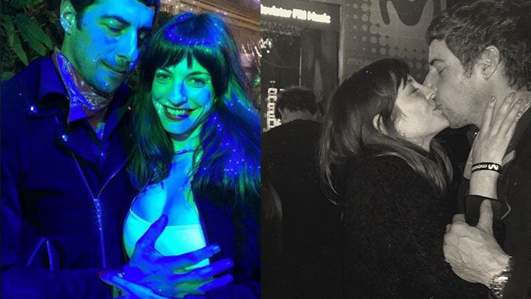 Esteban y Katia se mostraron apasionados en un festival.