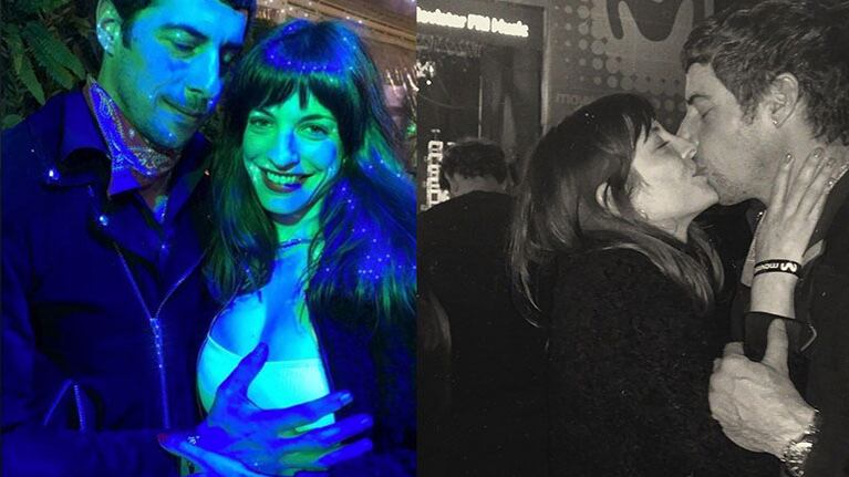 Esteban y Katia se mostraron apasionados en un festival.