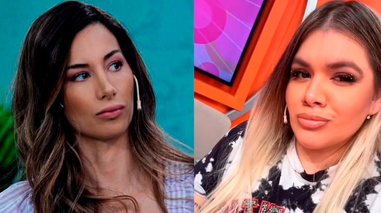 Estefanía Berardi reaccionó sin filtro a Morena Rial como panelista de Mañanísima. Foto: IG | estefaniaberardi y moreerial