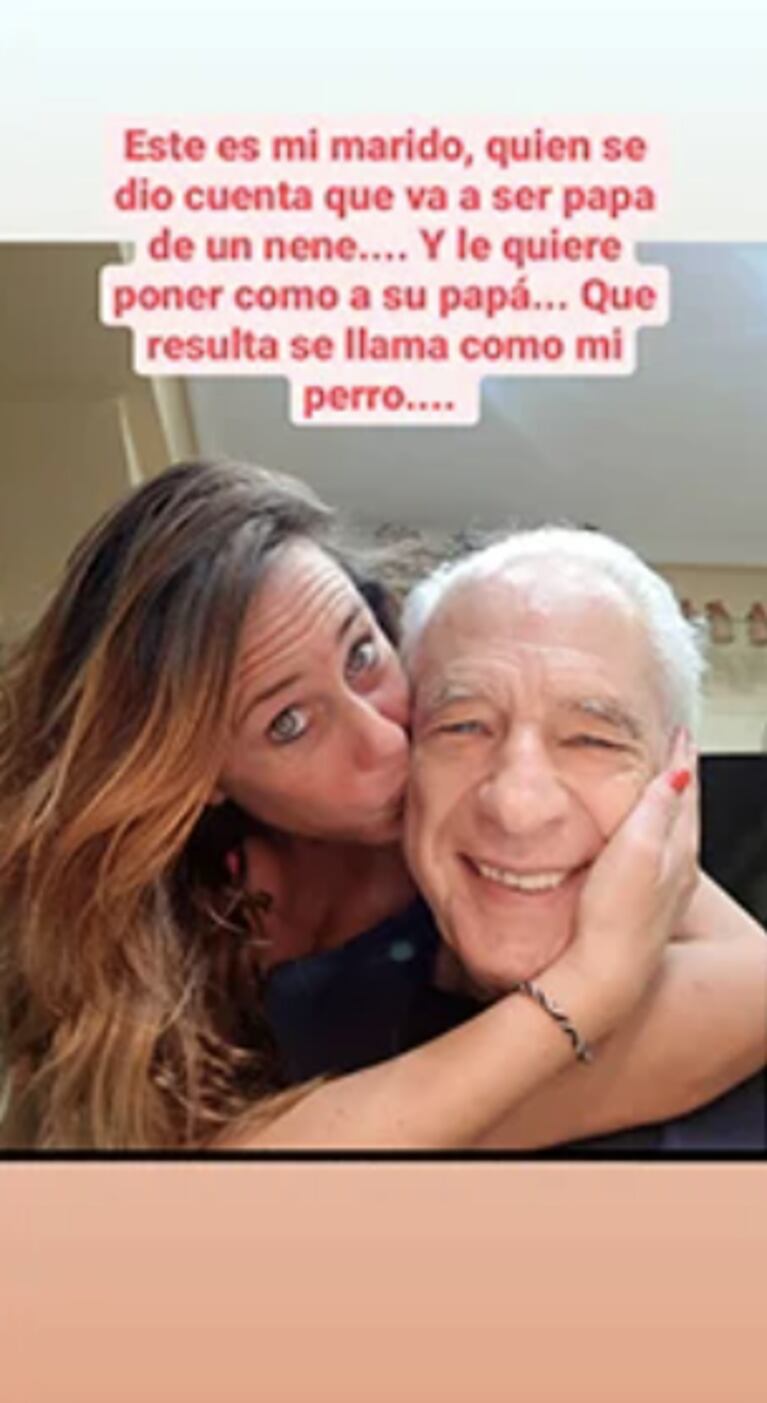 Estefanía Pasquini contó el 'dilema' que tiene con Cormillot para elegir el nombre del bebé: "Quiere ponerle como se llama mi perro"